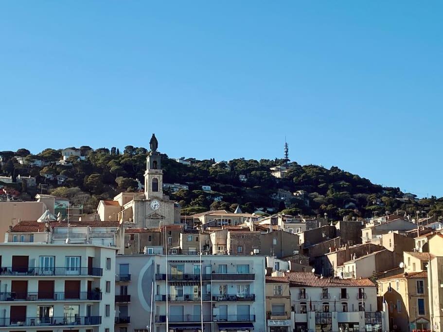 "Georgio" Grand Appartement Traversant Avec Vue Canal Et Parking Sete Bagian luar foto