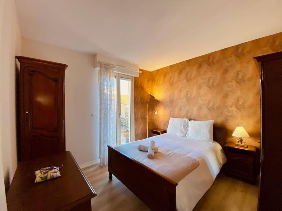 "Georgio" Grand Appartement Traversant Avec Vue Canal Et Parking Sete Bagian luar foto